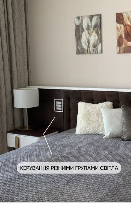 Шоурум умного дома в спальне